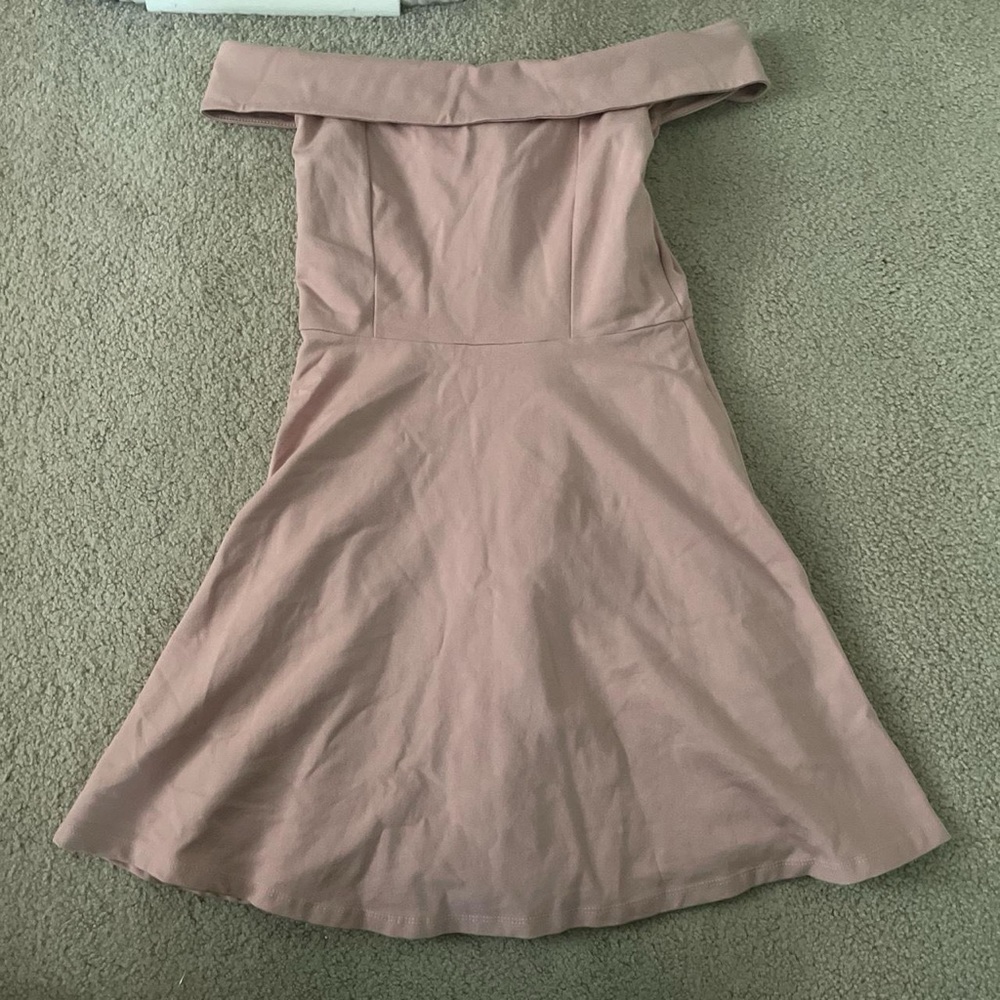 Lulus Pink Skater Dress